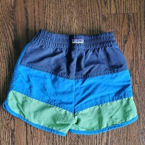 Patagonia Toddler Boys’ Swim Shorts –Colorblock Quick-Dry Boardshorts